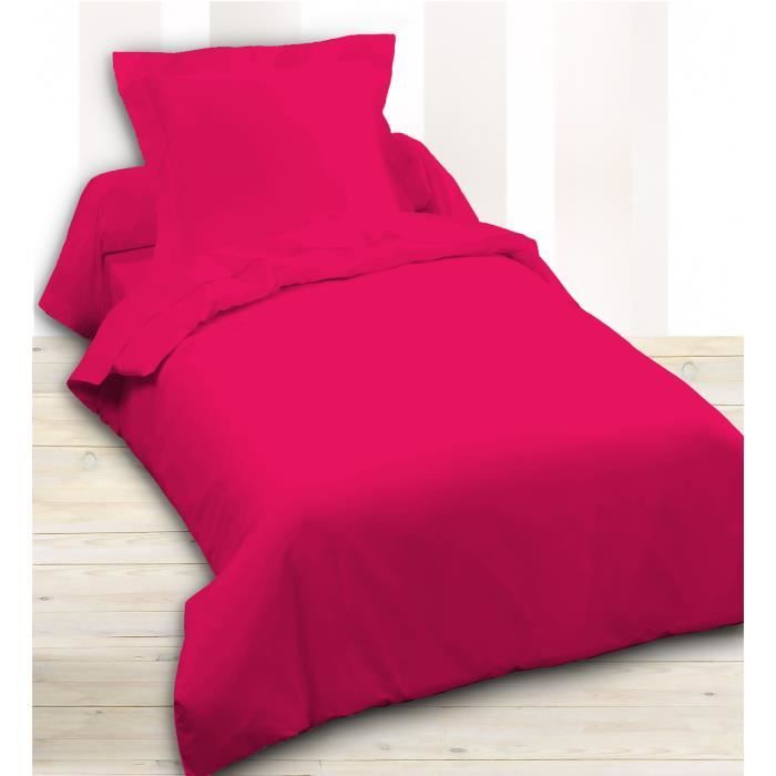 Housse de couette - LA MAISON DAMELIE - INTIMITY - 140x200 cm - Jus de Myrtille - 100% coton