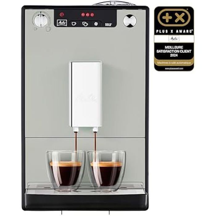 Melitta Machine À Café Automatique Solo Sandy E950777 Machine À Café Et Expresso Automatique Avec Broyeur À Grains Compacte Et Simple À Utiliser - vue 2