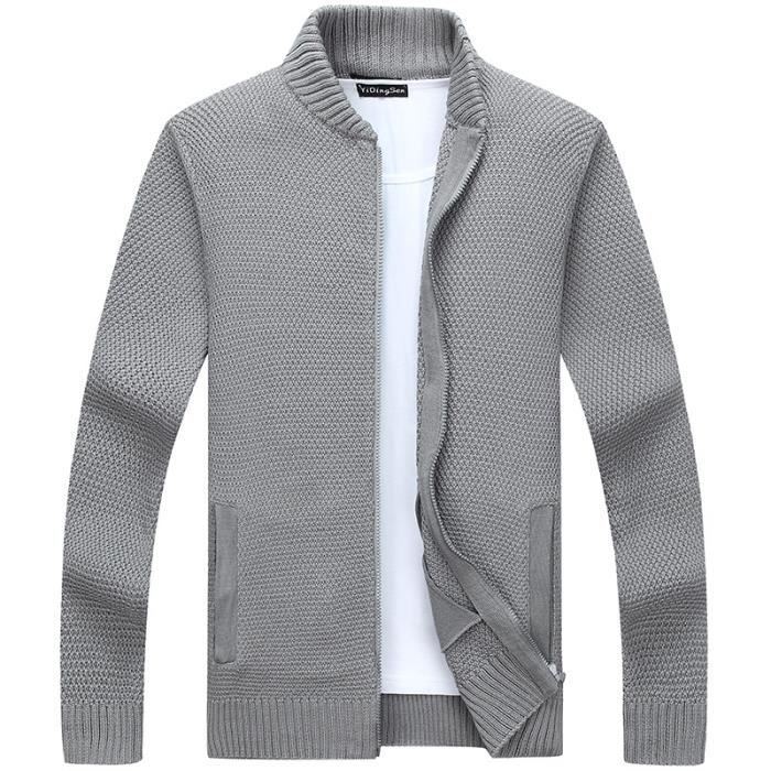 Gilet col online mao