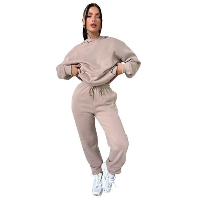 Costume femme pantalon de sport costume femme chic elegant costume femme chic costume de jogging costume fille running costume femme Cdiscount Sport