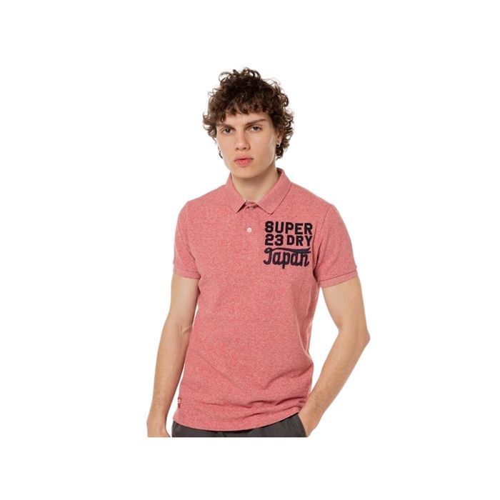 Polo Homme Superdry Superstate vintage Rose Coton Rose Cdiscount Pret a Porter