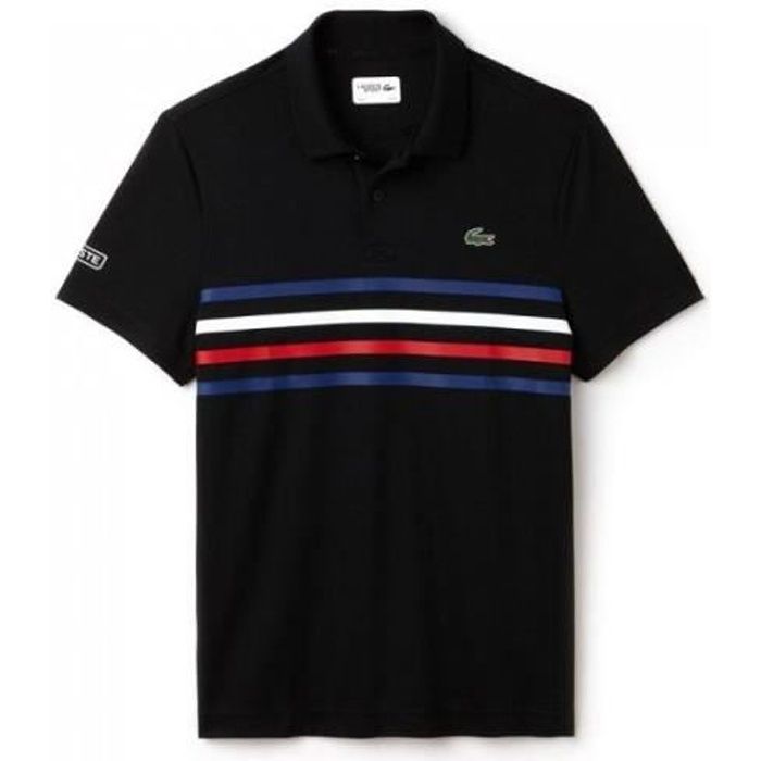 Polo lacoste rayé homme cheap