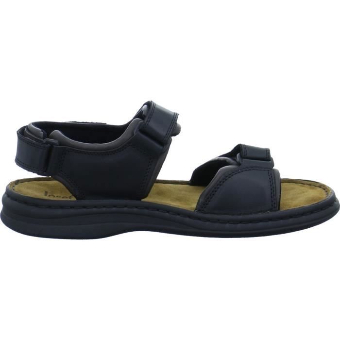 Josef Seibel Baskets Homme - JOSEF SEIBEL - Montana 46 - Cuir - Lacets - Noir