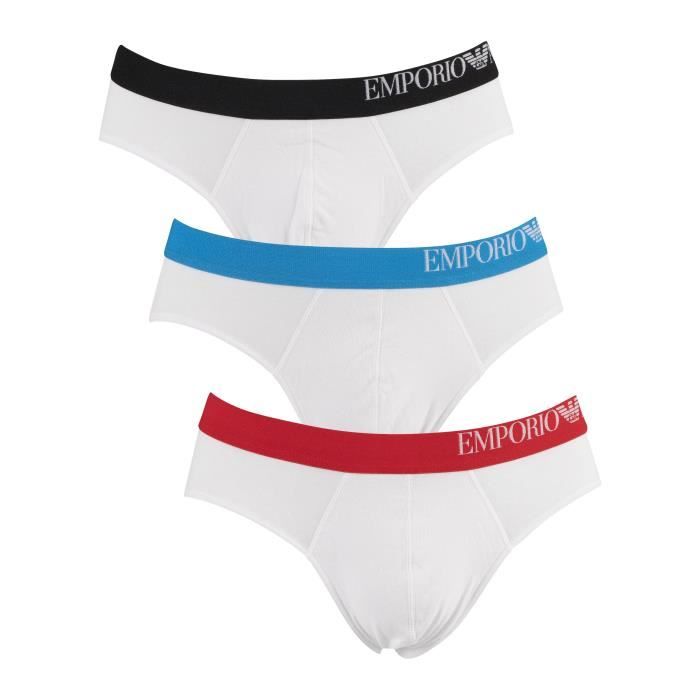 slip blanc homme