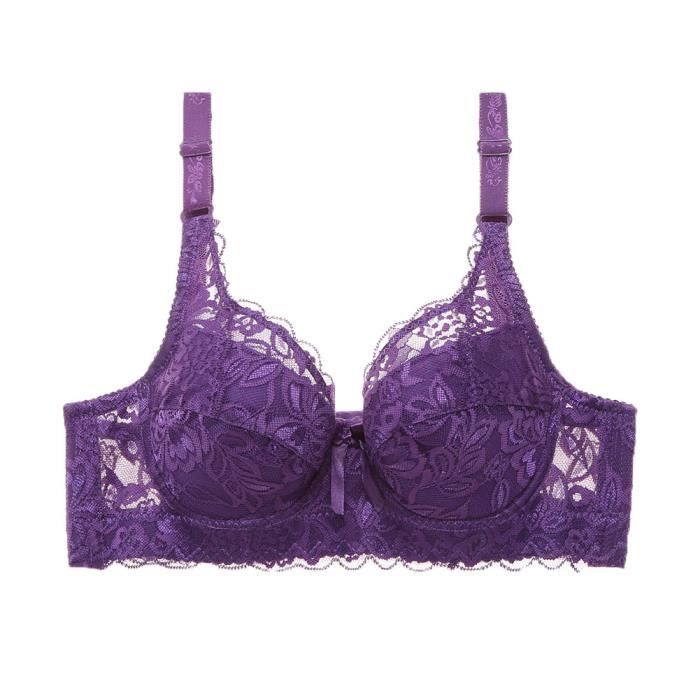 Soutien-gorge Push-up DOBREVA - Dentelle, Armatures, Décolleté Plongeant, Bonnets Rembourrés