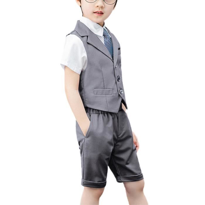 Gilet Sans Manches Festif Pour Enfant - Avec Bonnet - Pour Noël, Mariage, Anniversaire - Rouge Ou Vert