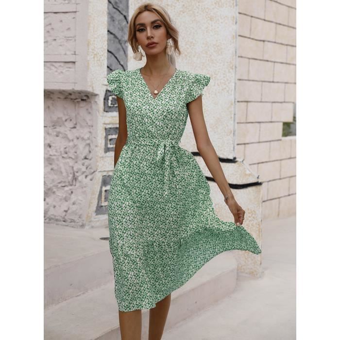 Robe florale 2025
