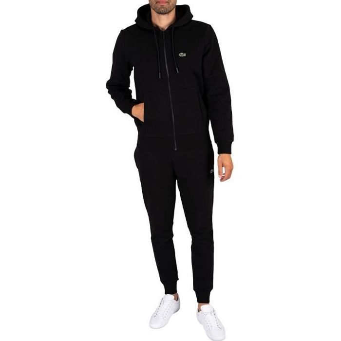 Ensemble lacoste capuche sales