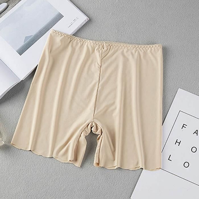 Boxer Homme En Soie Glacée - Caleçon Court Rétro - Confortable Et Fonctionnel - Sous-vêtements Sexy - 9