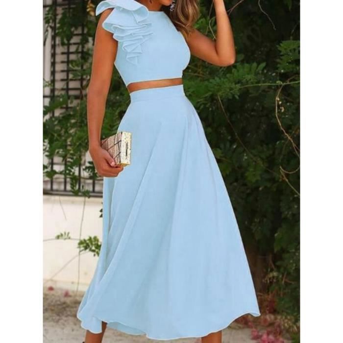 Ensemble jupe et haut femme hot sale