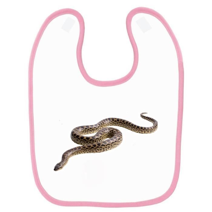 Bavoir Bebe Imprime Serpent 4 Rose Cdiscount Puericulture Eveil Bebe