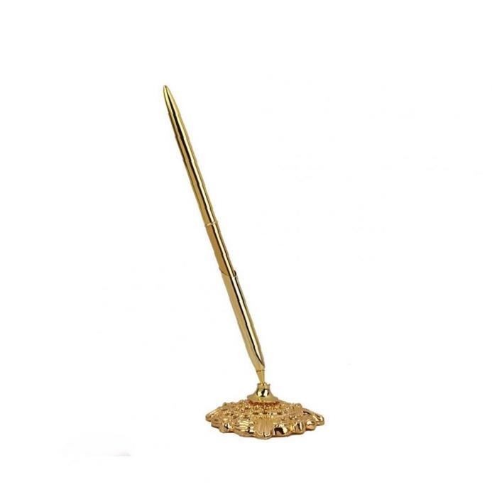Stylo Signature Diamant Avec Support Cœur Acrylique - Pour Mariage, Fiançailles, événements Spéciaux - Cadeau élégant Et Fonctionnel