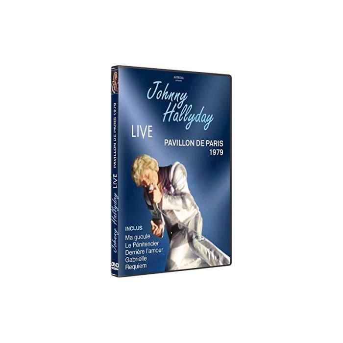 Johnny Hallyday Live Pavillon De Paris 1979 Achat Vente Dvd Film Johnny Hallyday Live Cdiscount