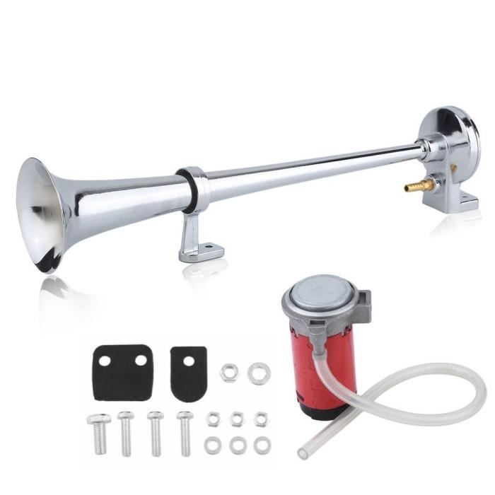 Compresseur De Klaxon à Air 12V – Pour Voitures, Camions, Bateaux, Motos, Son Puissant 105-115 DB - 7