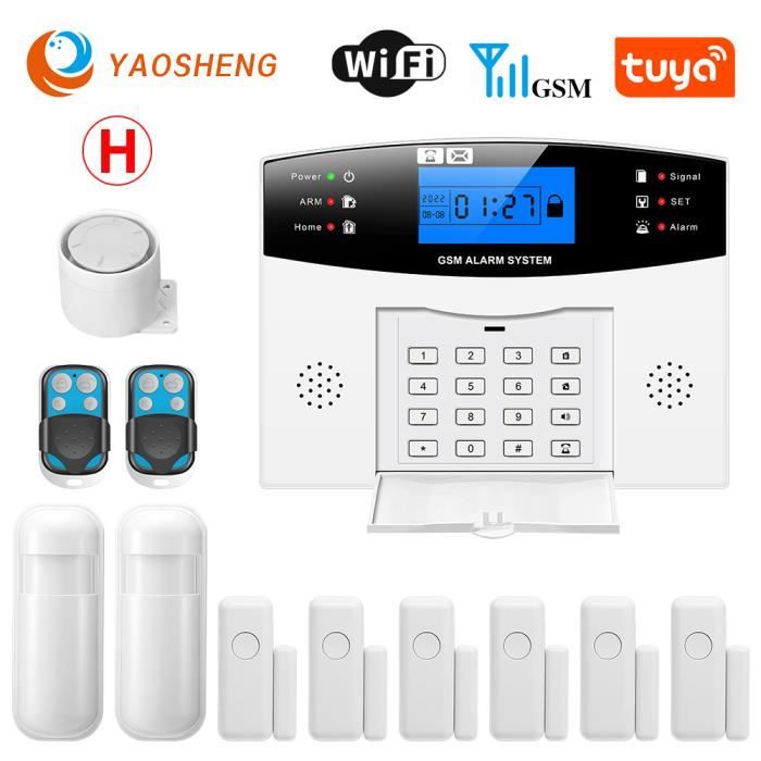 Système De Sécurité Sans Fil Gsm Mini Alarme De Porte Intelligente Sans