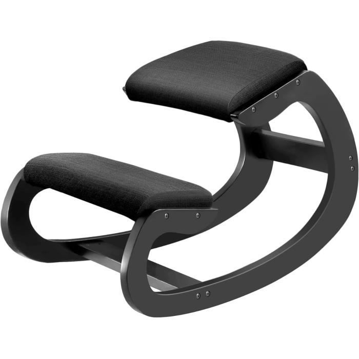 Siège Assis Genoux, Siège Ergonomique En Bois à Bascule