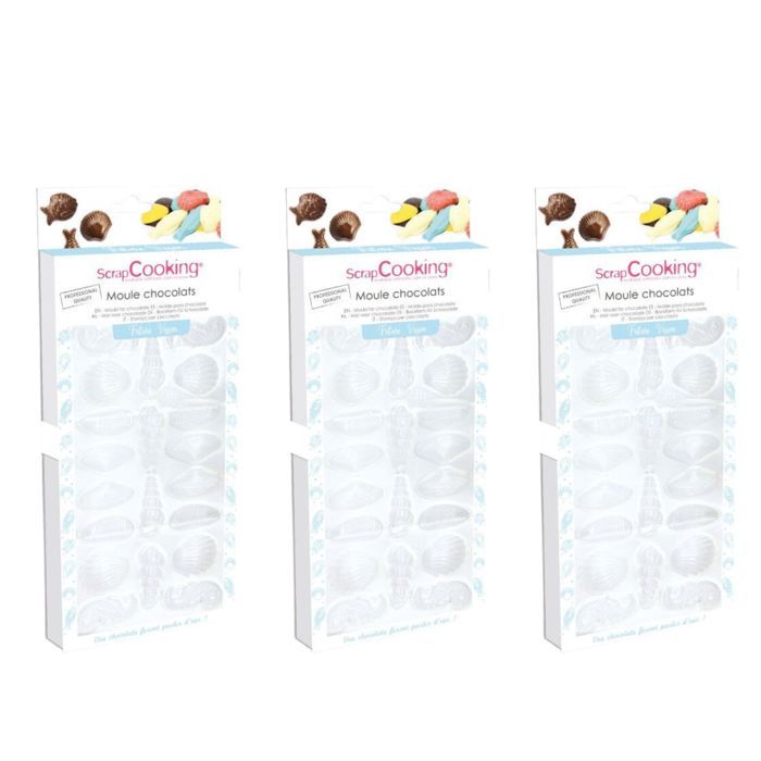Machine à Madeleines ScrapCooking Madeleines Factory - 700W, 6 Cavités, Antiadhésive, Recette Incluse - 6