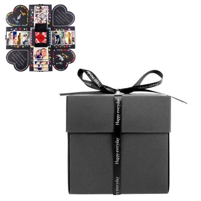 Boite Cadeau Explosion Creative Album Photo A Faire Soi Meme Cadeau D Anniversaire Et Boite Surprise Sur L A 35 6 Cm Cdiscount Beaux Arts Et Loisirs Creatifs