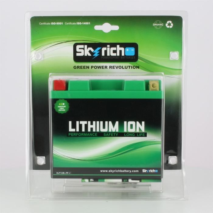 Batterie moto Skyrich Lithium Ion YT12B-BS