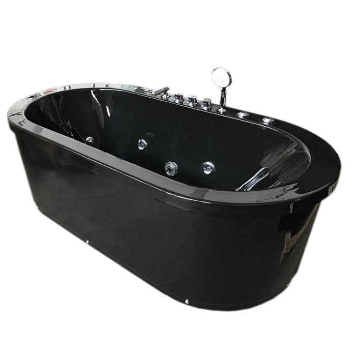 Baignoire Balneo Cancun Baignoir Ilot Tourbillon Massante 185 X 95 Cm Noir Achat Vente Baignoire Kit Balneo Baignoire Balneo Cancun Cdiscount