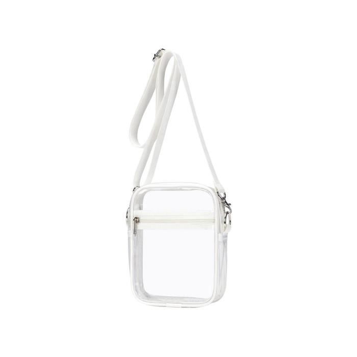 Sac à Dos Transparent Imperméable - Petit Format Approuvé Stade - Idéal Concert, Voyage, Quotidien