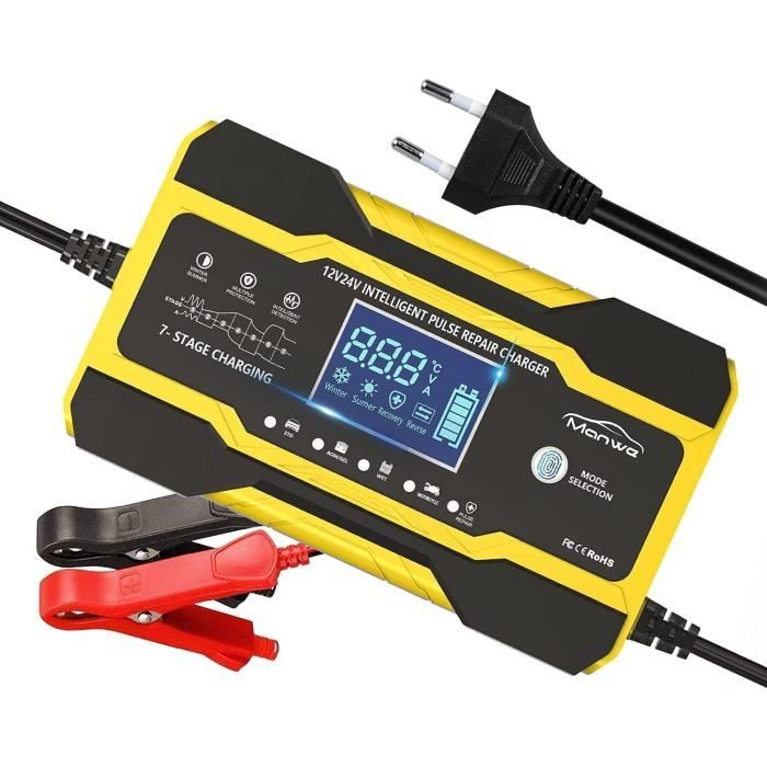 Panneau Solaire 60W 12V - Chargeur De Batterie Sans Entretien - Pour Voiture, Camping-car - Neuf