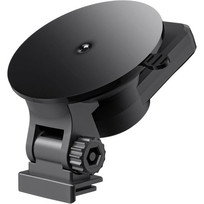 Support Ventouse CAMETV Pour DJI Osmo Pocket 3/2, Insta360 - Bras Amortisseur Réglable - Pour Voiture/Moto