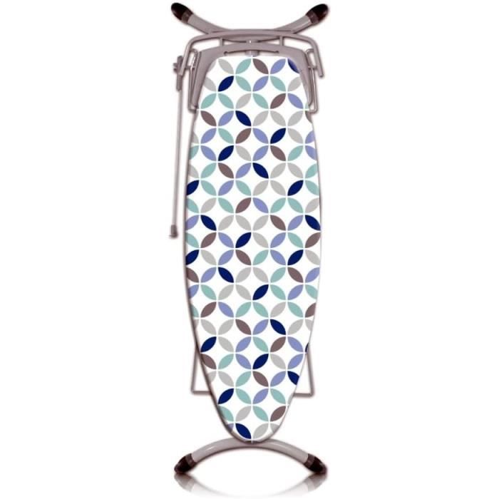 Housse De Planche à Repasser Universelle - Taille 110x35 Cm, Rembourrée, Résistante à La Chaleur - Installation Facile Avec Sangles, Plusieurs Coloris
