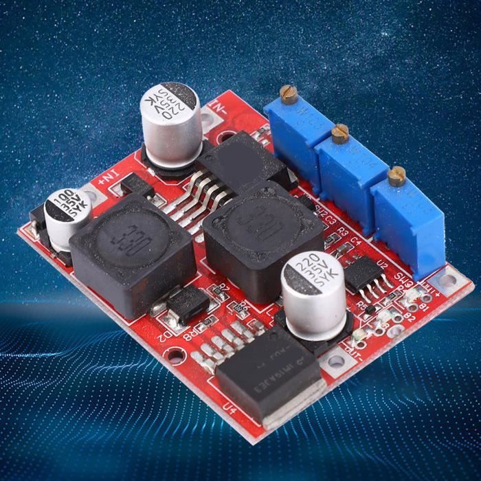 Convertisseur Abaisseur XY-SK80H 80W 5A – Module DC-DC Réglable CVCC LCD – Charge Solaire, Batterie, LED – Tension 0.6-36V – Protection Multiples