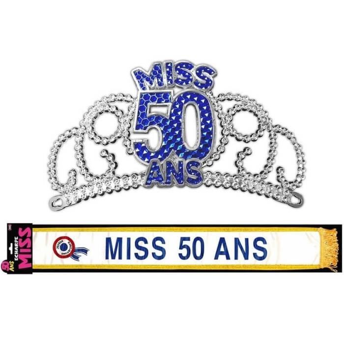 Echb05 Dm05b Cadeau Fete 1 Diademe Et 1 Echarpe Anniversaire 50ans Achat Vente Chapeau Perruque Cdiscount Echb05 Dm05b Cadeau Fete 1 Diademe Et 1 Echarpe Anniversaire 50ans Achat Vente Chapeau Perruque Cdiscount