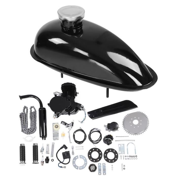 Kit Moto Motorisé 66cc/80cc 2 Temps - Pour Vélo Cruiser - DIY Complet Avec Chaîne - Neuf - Marque Runfast