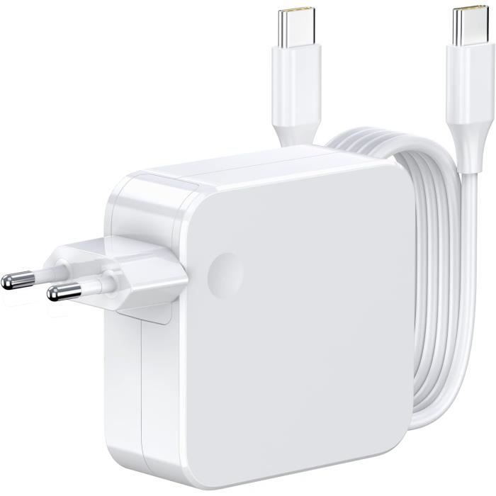 Chargeur Rapide Usb-C 45 W Pd 3.0 Super Rapide Compatible Avec Macbook