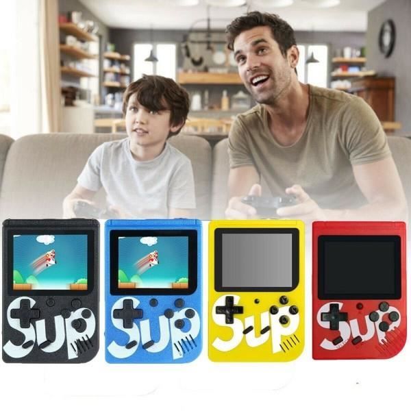 Console Portatile Retro Con 300+ Giochi Preinstallati, Schermo LCD 3", Batteria Ricaricabile, Ideale Regalo Per Bambini E Adulti