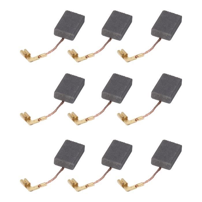 Balais Charbon Moteur – 2 Paires 12x9x6mm – Pour Outil électrique – Uxcell