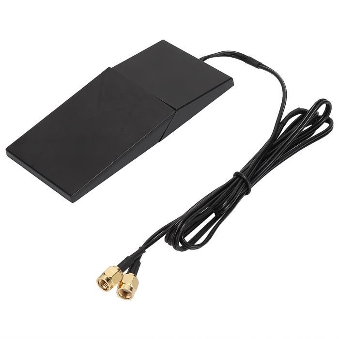 Antennes WiFi RP-SMA 8dBi - Double Bande 2,4 GHz / 5,8 GHz - 2 Pièces Pour Routeur, Carte PCIe, PC - Améliore Le Signal