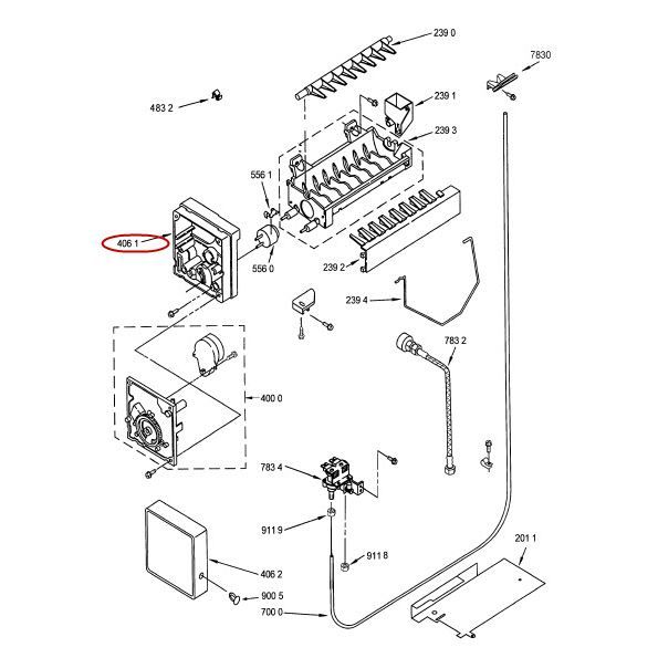 481241828027. SUPPORT DE MODULE FABRIQUE DE GLACO