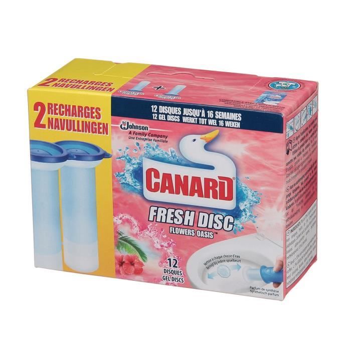 CANARD WC - fresh disc recharge floral canard wc