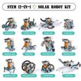 KIT MODELISME n 12en1 Jouet Robot Solaire Eacuteducatifs Jouets de Construction DIY Science Experiment Kit 190 Piegraveces STEM 517-1