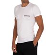 Emporio Armani T-shirt Lounge Crew, Blanc, Homme-1
