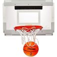 Panier de basketball Spalding Arena Slam 180 - blanc transparent/orange - TU-1