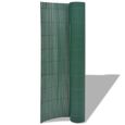 3458|GOOD•) GRILLAGE Patio BELLE - Scandianve Clôture de jardin Double face PVC 90 x 300 cm Vert ,90 x 300 cm SALE-1