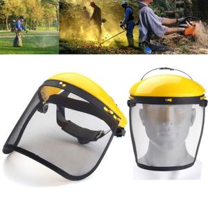 Casque De Protection Jardinage Ribiland - Visière Grille Et Anti-Bruit SNR 24dB Vert