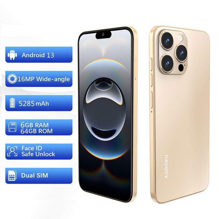 4G Téléphone Portable Débloqué, 6,3 Pouces Waterdrop Android 11 Smartphone débloqué, 4Go ROM 4G Téléphone Portable Débloqué, 6,3 Pouces Waterdrop Android 11 Smartphone débloqué, 4Go ROM