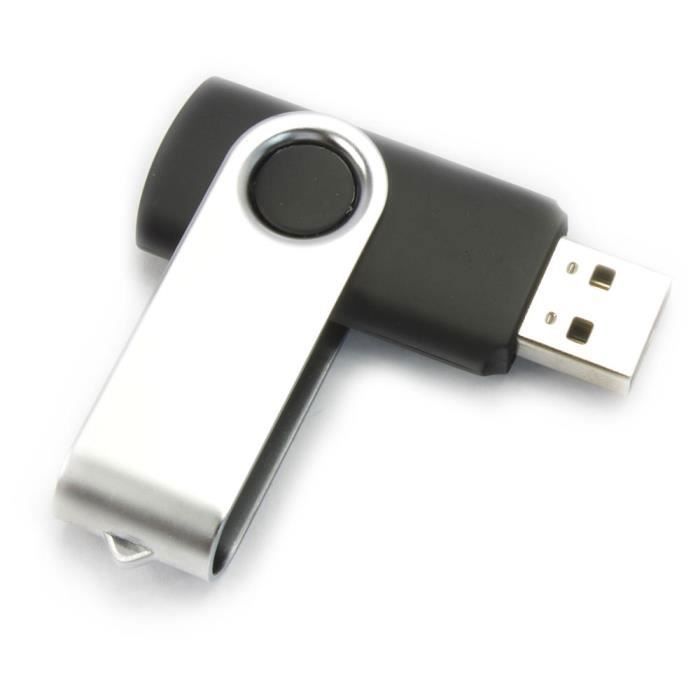 Vvikizy Clé USB Flash Drive USB 2.0 Portable Metal Waterproof Memory Stick Pour Ordinateurs
