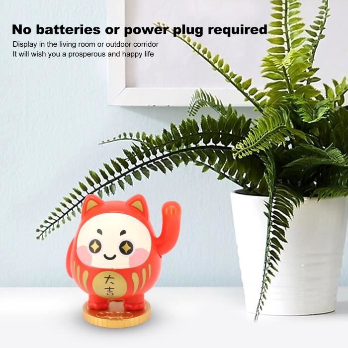 Chat Porte-bonheur Solaire Asixxsix Chat Porte-Bonheur, Chat De Fortune