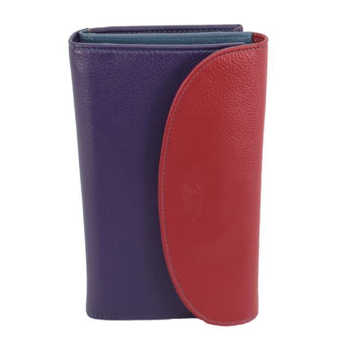 FRANCINEL Compagnon de voyage porte chéquier femme en cuir réf