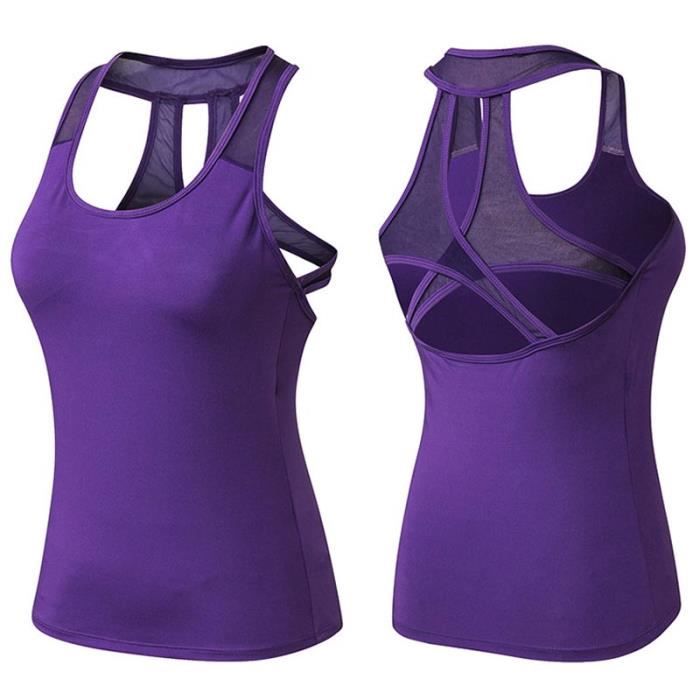 Débardeur long moulant sale femme