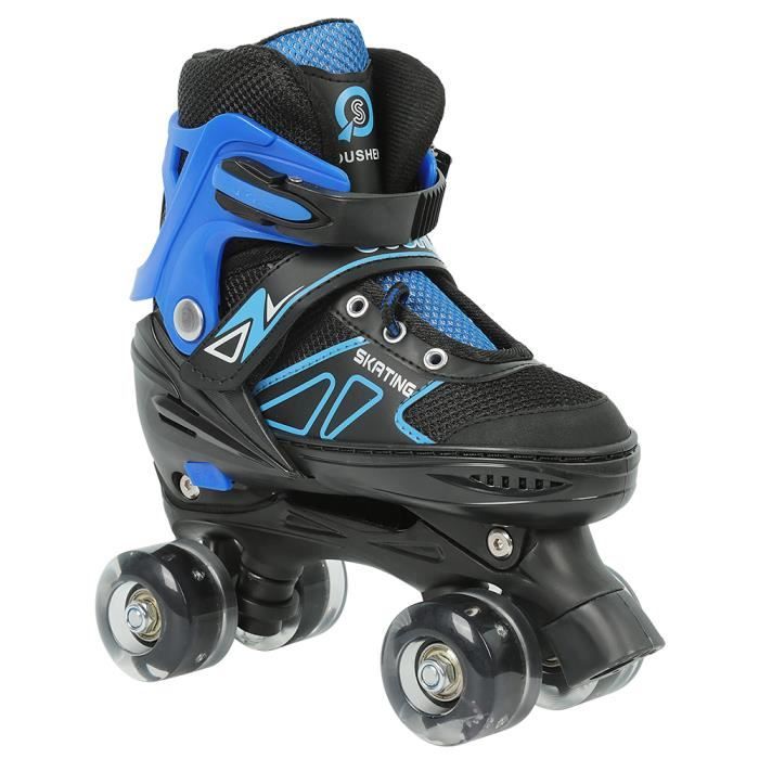 Patins à roulettes QIFAshma Tailles ajustables Double rangée