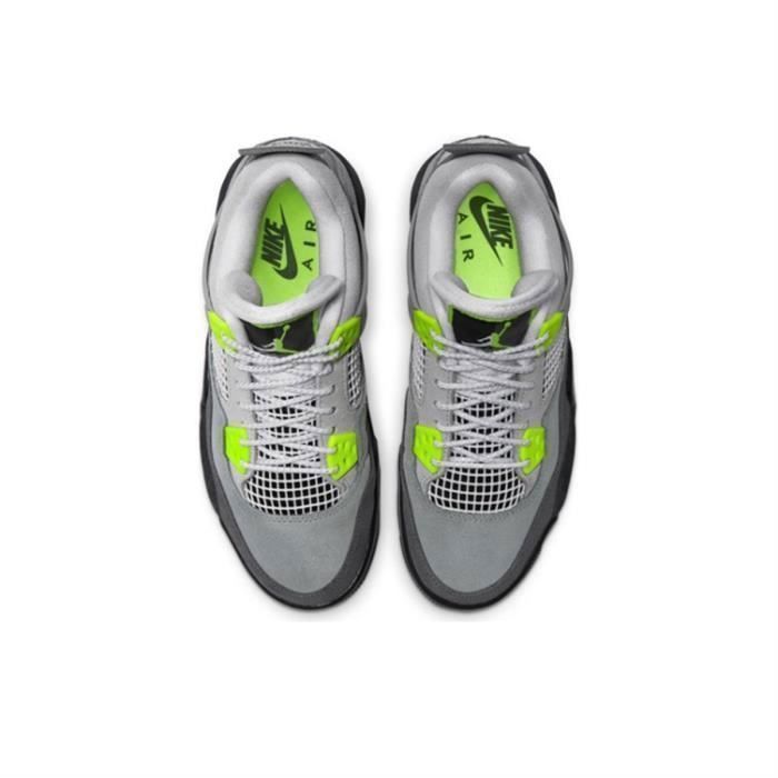 Jordan 4 gris vert discount