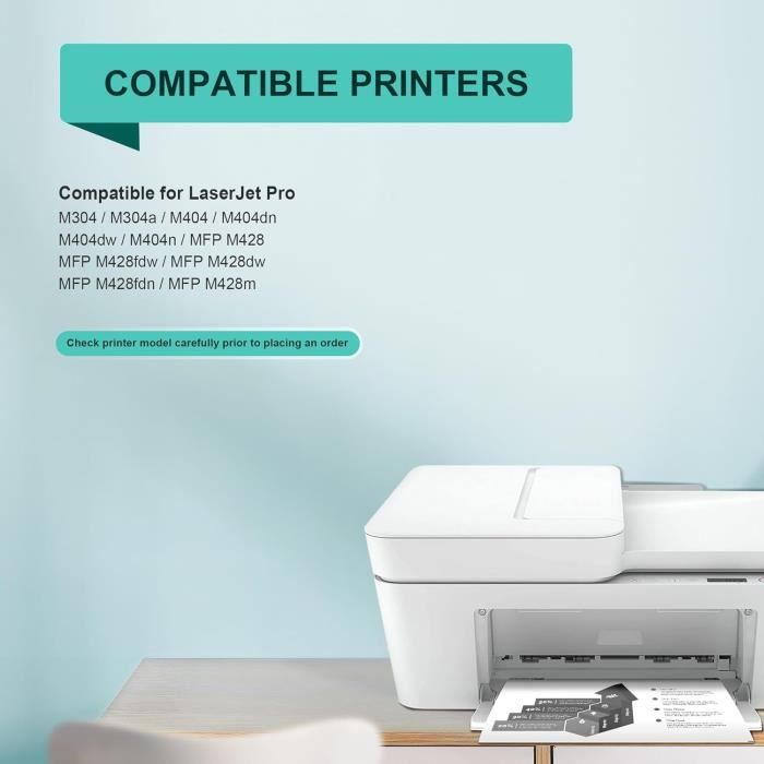 59A Cf259A Cartouche De Toner Noire De Rechange Pour Hp Laserjet Pro